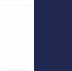 White / Navy